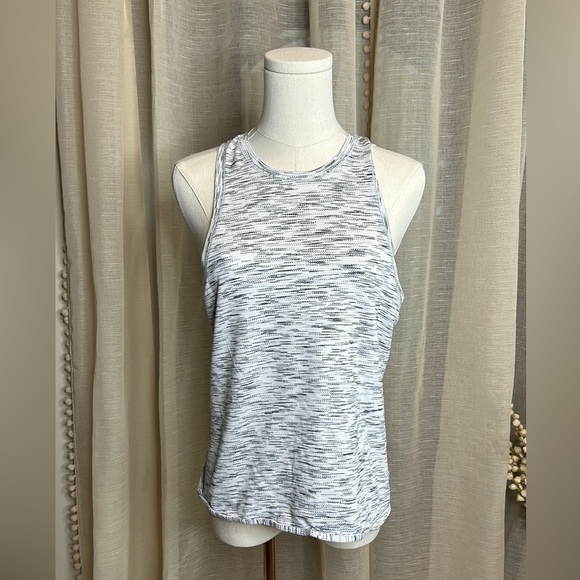 lululemon athletica Tops - Squad Goals Tank Top white/grey sz 4